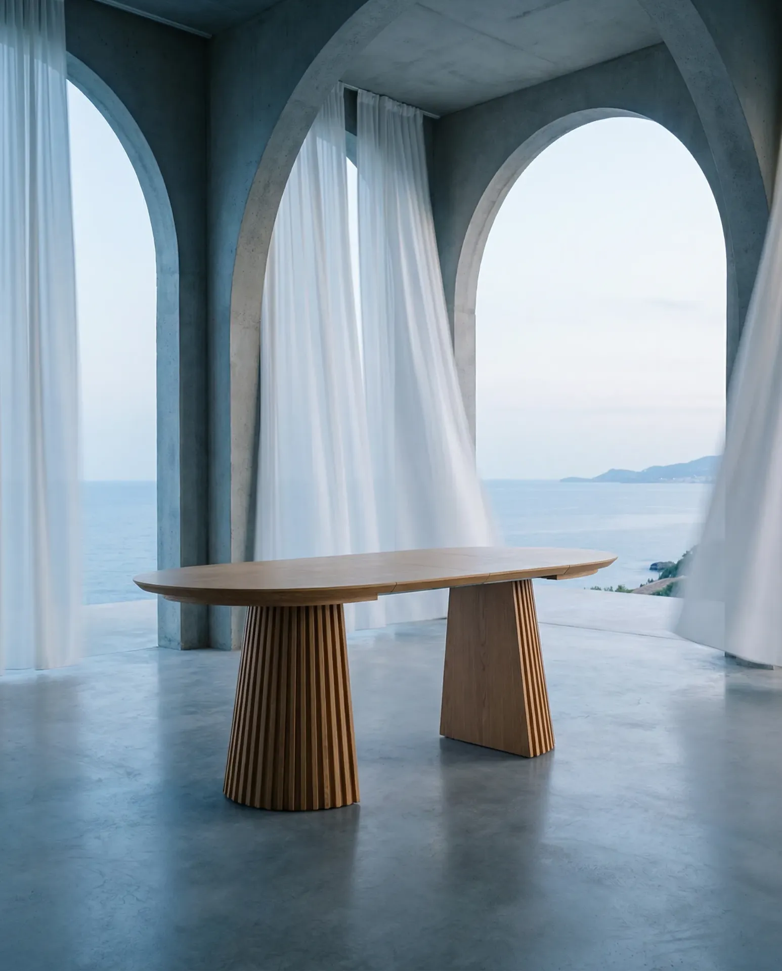 [MY243] LIMA EXTENSIBLE Ø100cm